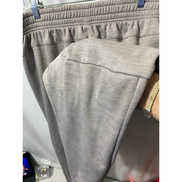 Adidas Mens Jogger Pants 2XL Gray Pockets -No Drawstring- Logo - Picture 8 of 12